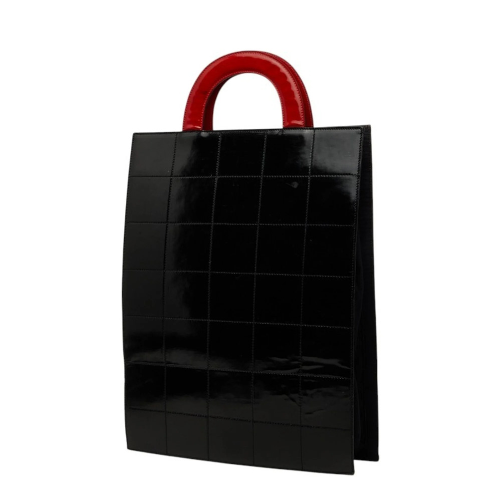 CHANEL Black Leather Tote Bag - Picture 2 of 10